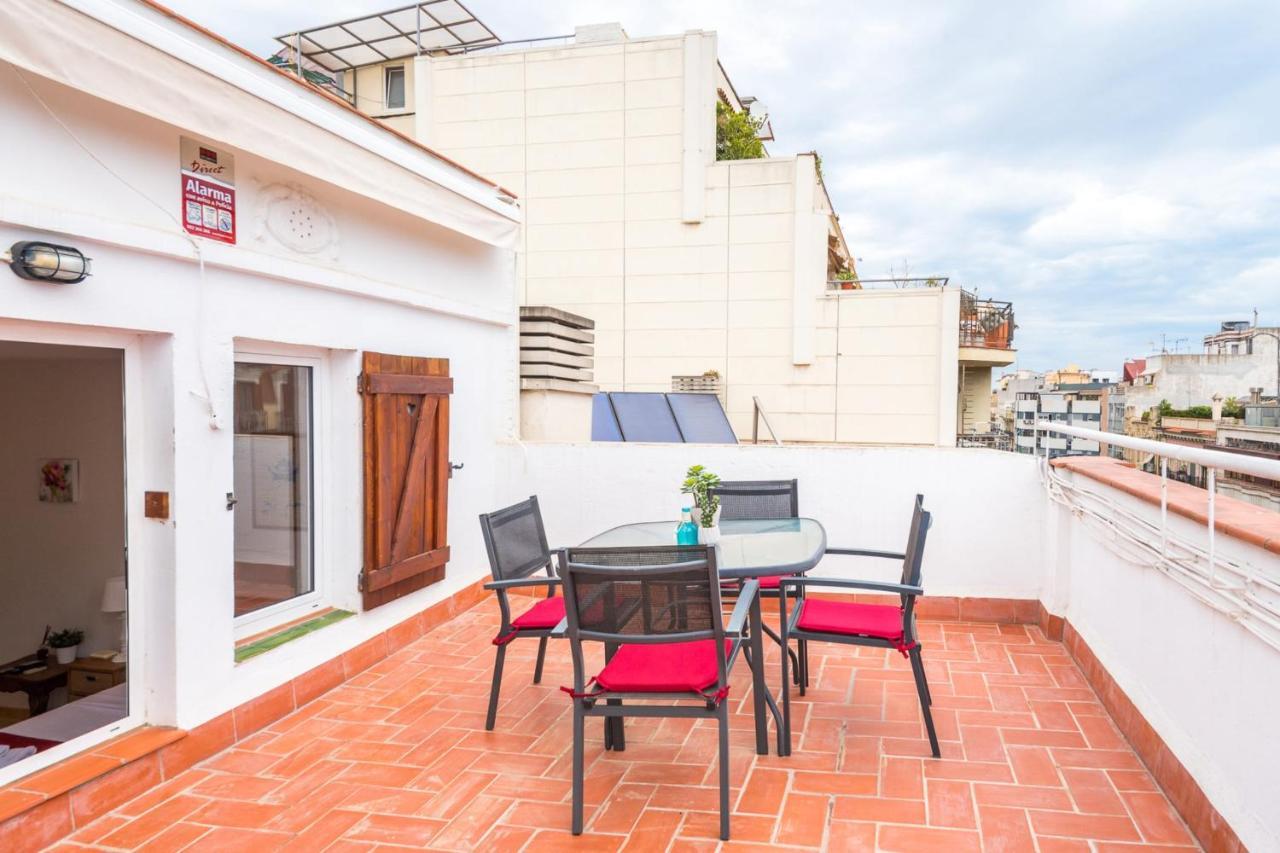 Cozy Studio With Amazing Terrace Near Plaza Espana Barcelona Kültér fotó