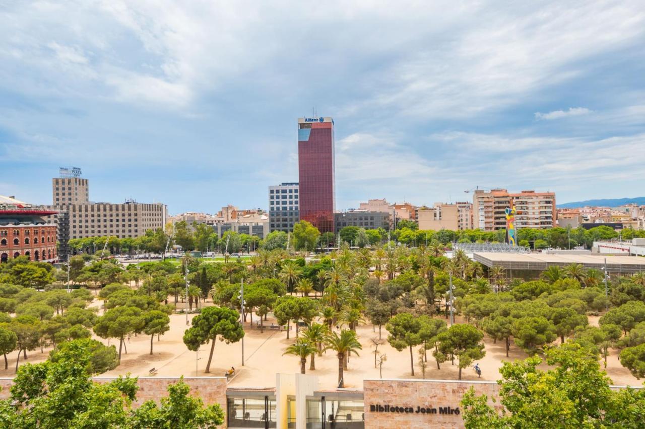 Cozy Studio With Amazing Terrace Near Plaza Espana Barcelona Kültér fotó