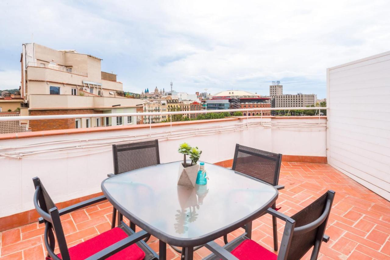 Cozy Studio With Amazing Terrace Near Plaza Espana Barcelona Kültér fotó